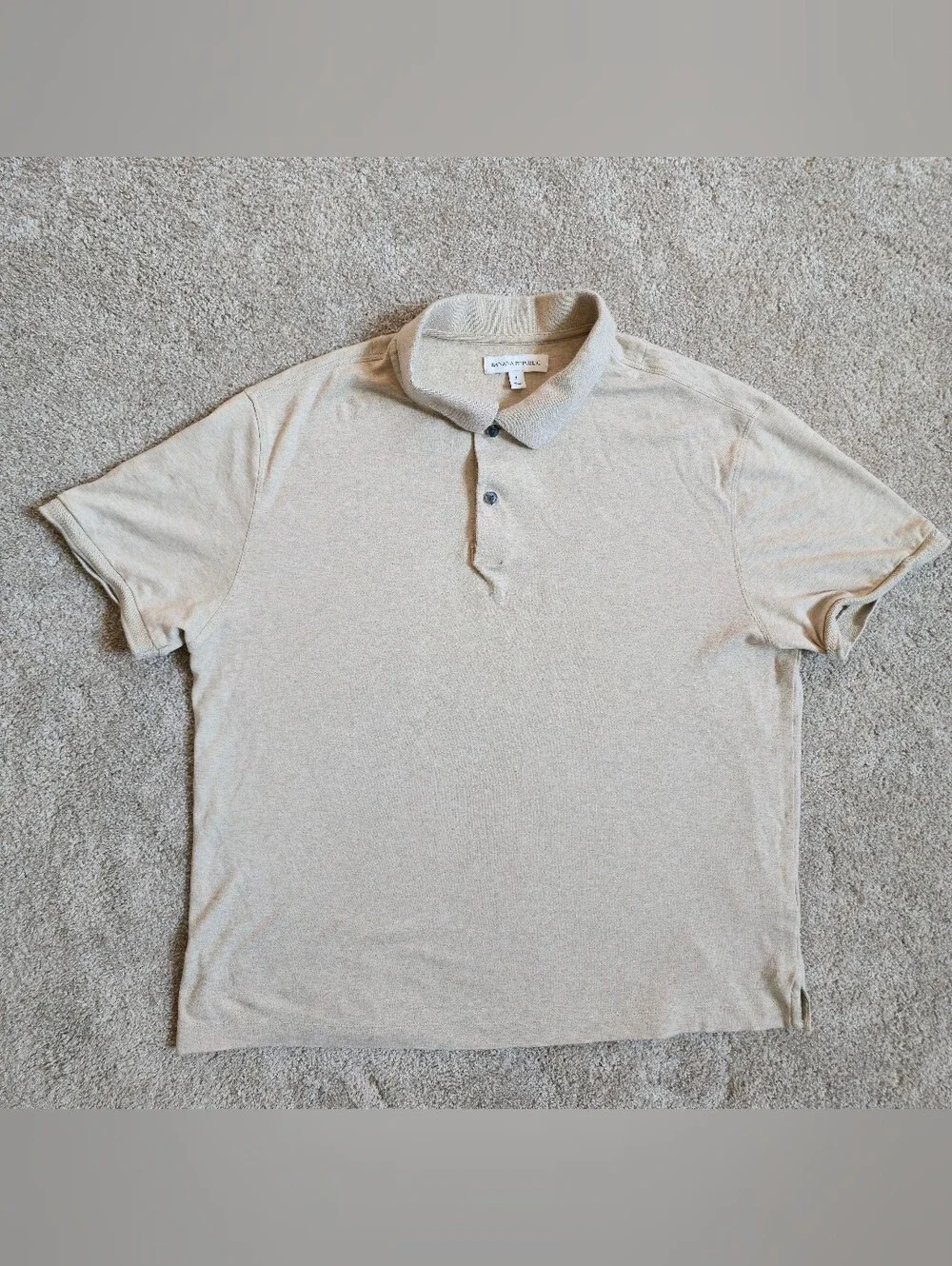 Banana Republic Luxury-Touch Polo Distressed Large